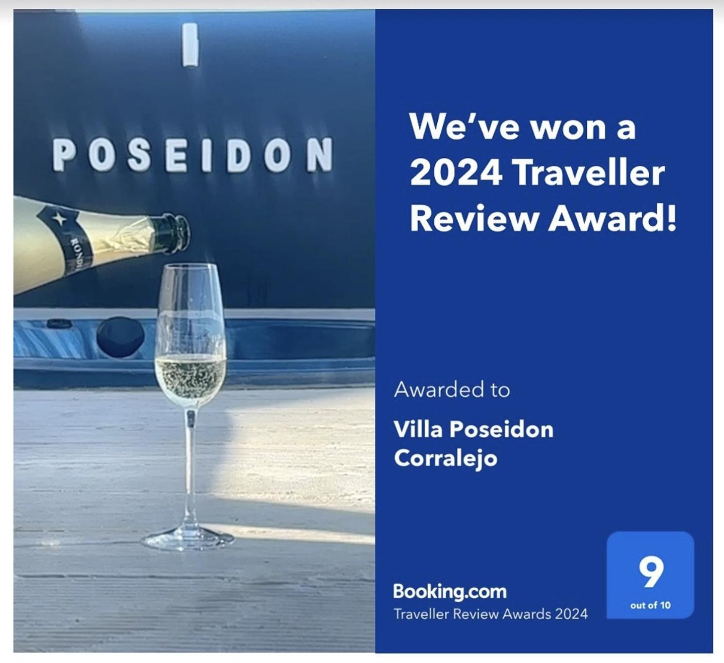 Villa Poseidon Corralejo With Private Heated Pool, Sauna And Stunning Volcano Views By Amazzzing Travel Eksteriør billede